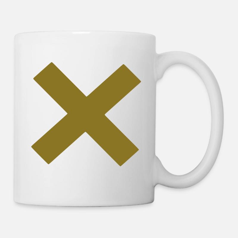 X - Mug - white