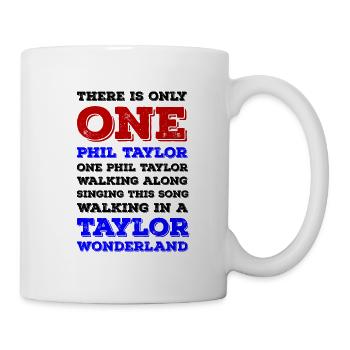 One Phil Taylor - Mug blanc - blanc - Droite