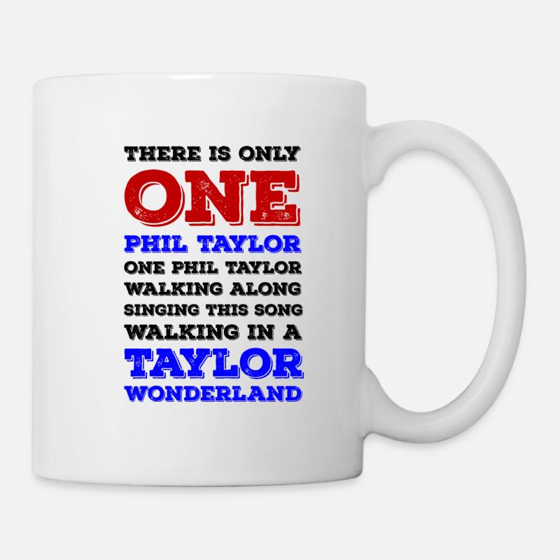 One Phil Taylor - Tasse - Weiß