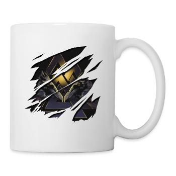 Odins Raben Götter Germane Thor Vikings Geschenk - Tasse - Weiß - Rechts