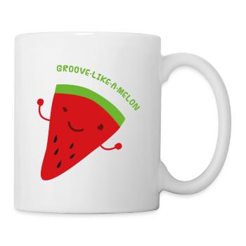Dancing melon - Mug - white - Right