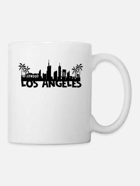 Los Angeles Skyline - Mug blanc - blanc