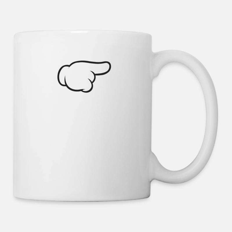 she is my lucky charm - Tasse - Weiß