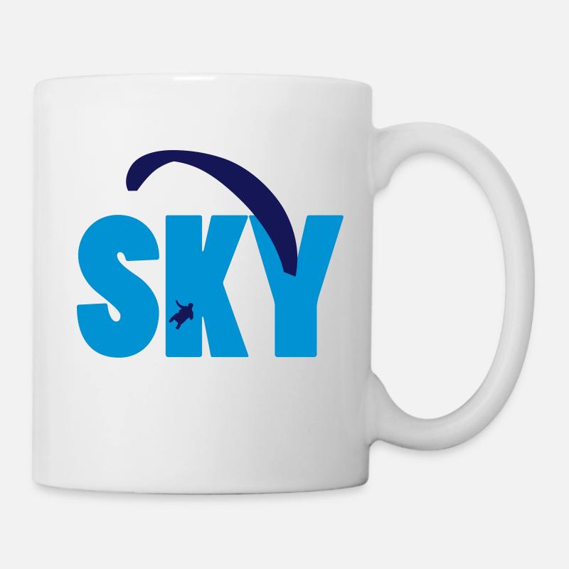 sky - Tasse - Weiß