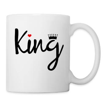 king. Gift. - Mug - white - Right