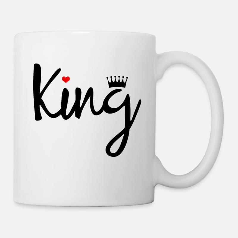 König. Geschenkidee. - Tasse - Weiß