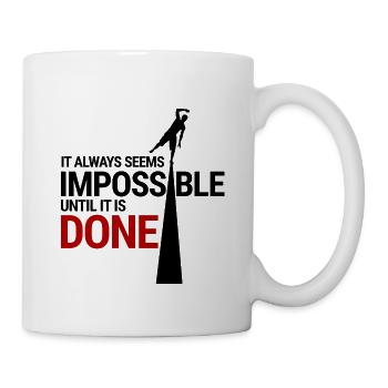 Slackline Shirt & Gift - Mug - white - Right