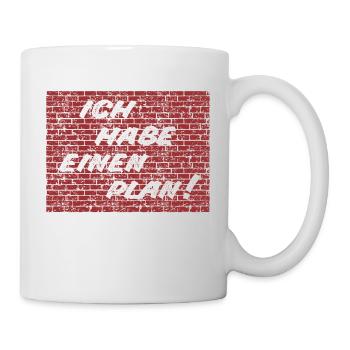 Cult - I have a plan! - DDR TV - Mug - white - Right