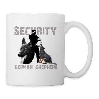 Berger allemand, tête de chien, sport de chien, dictons de chien, - Mug blanc - blanc - Droite