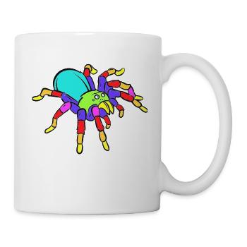 Spider Funny - Tasse - Weiß - Rechts
