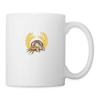 Pain - Mug blanc - blanc - Droite