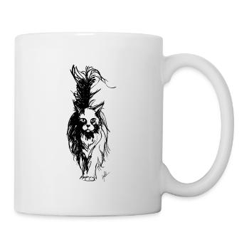 Black Maine Coon - Mug - white - Right