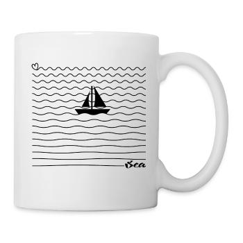 Sea Sailing Holidays - Mug - white - Right