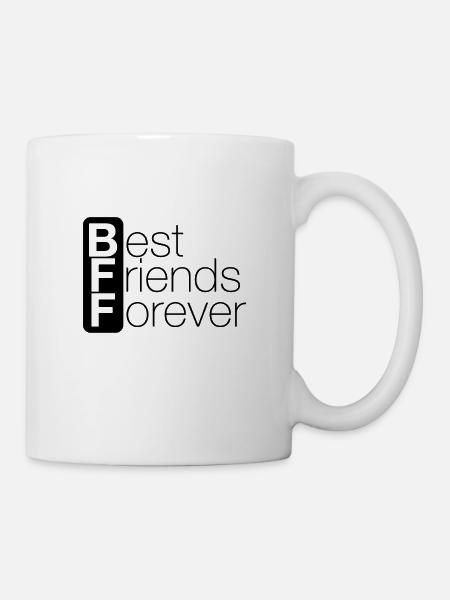 Meilleurs amis pour toujours BBF 2 - Mug blanc - blanc