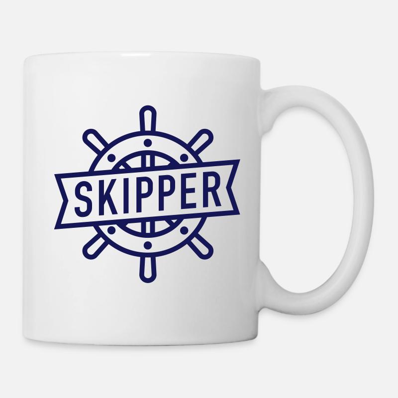 SKIPPER - Mug - white