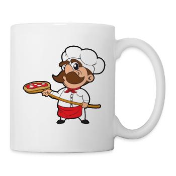 Pizza Baker Pizzeria Italy - Mug - white - Right