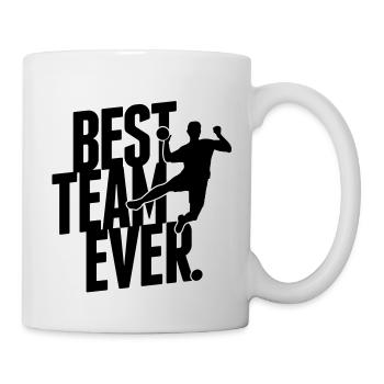 Best team ever - Handball - Mug - white - Right