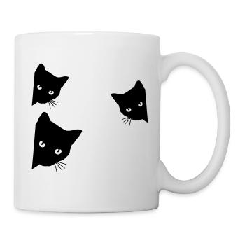 cats - Tasse - Weiß - Rechts