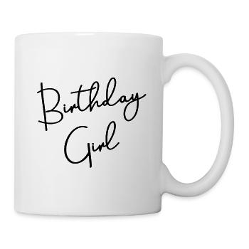 Birthday Girl Gift Idea - Mug - white - Right