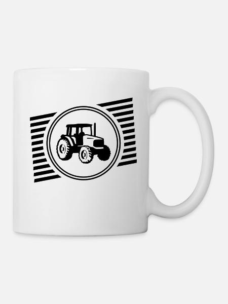 Traktor - Tasse - Weiß