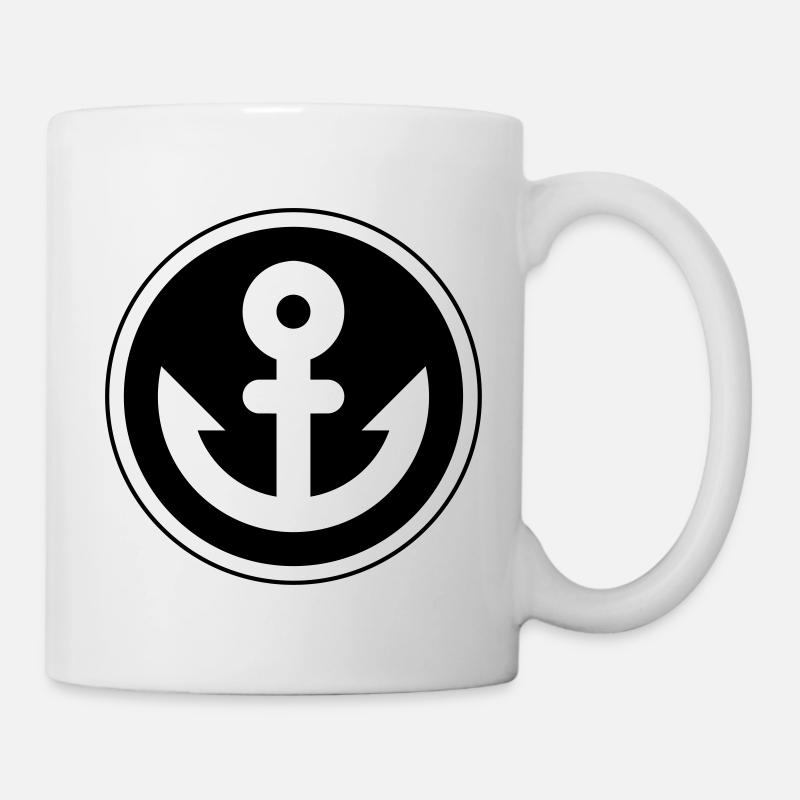 Anker - Tasse - Weiß