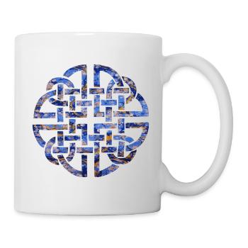 keltischer knoten 8 e 112 - Tasse - Weiß - Rechts