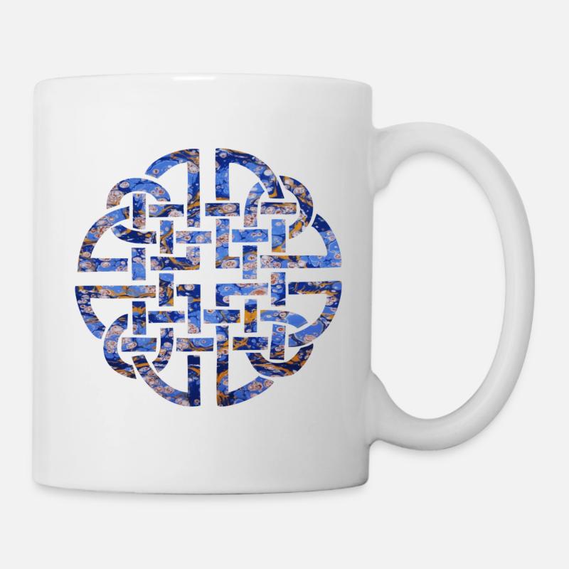 nodules celtiques 8 e 112 - Mug blanc - blanc