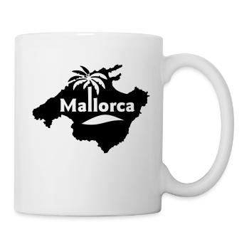 Majorque Baleares Espagne Palme île de vacances vacances - Mug blanc - blanc - Droite