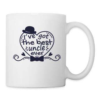 oncle nièce cadeau oncle Shirt Meilleur Enfants - Mug blanc - blanc - Droite