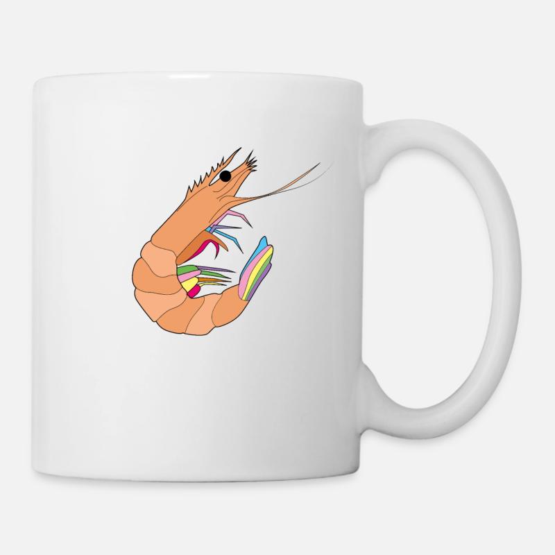 shrimp - Mug - white