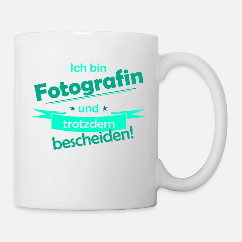 photographer - Mug - white