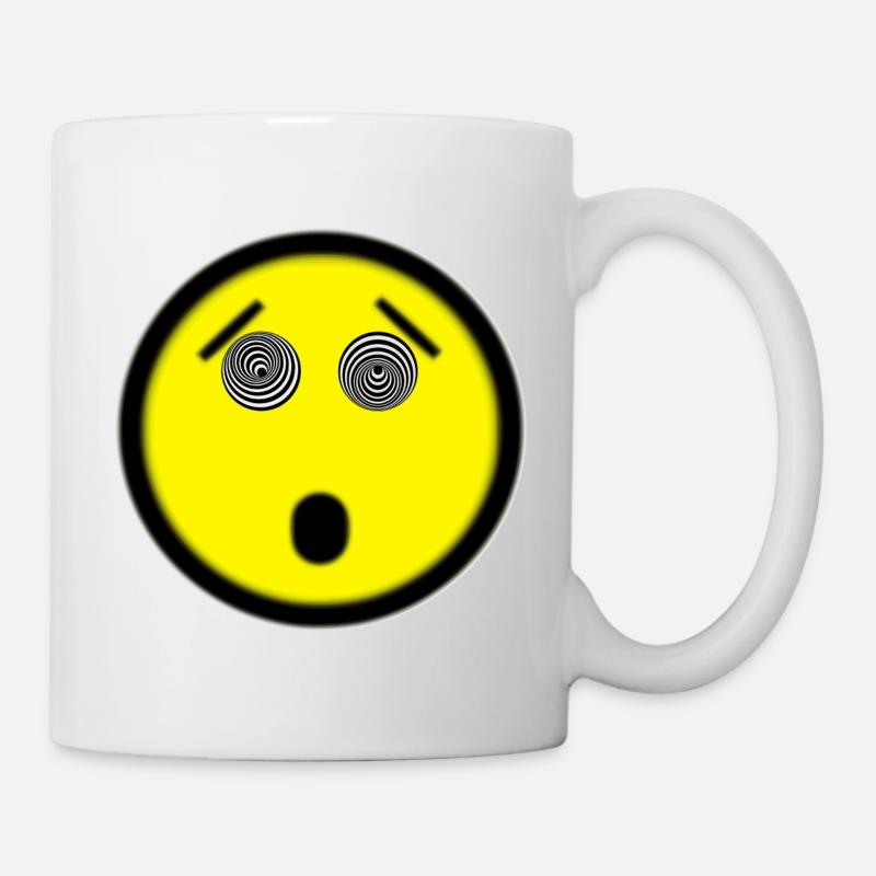 hypno yellow - Mug - white