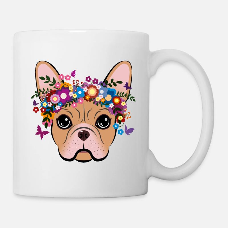 Bouledogue français - Mug blanc - blanc