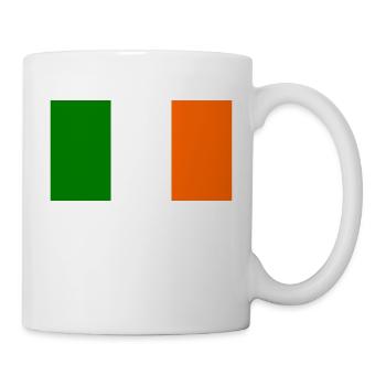 Irish flag - Mug - white - Right