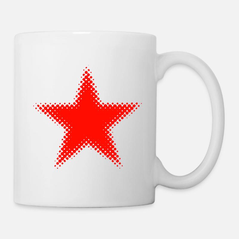 Icône étoile étoile - Mug blanc - blanc