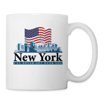 New York - Tasse - Weiß - Rechts