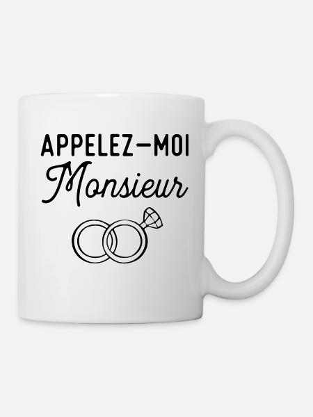 Appelez moi monsieur evg - Mug blanc - blanc