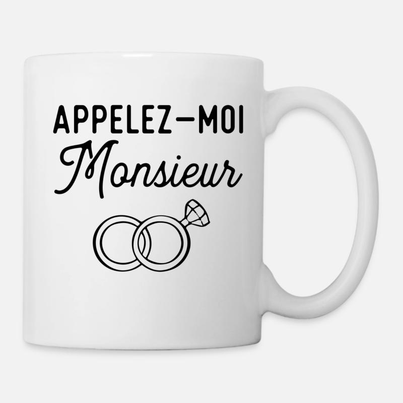 Appelez moi monsieur evg - Mug blanc - blanc