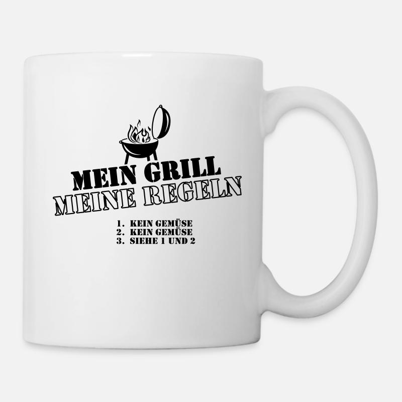 My Grill My Rules - Mug - white