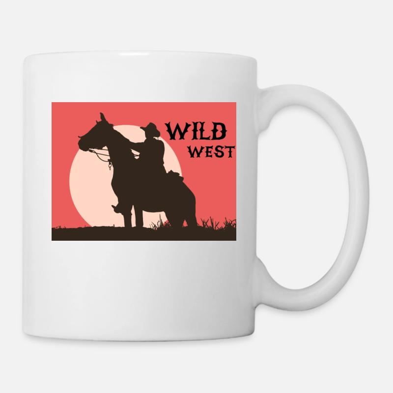 Far West - Mug blanc - blanc