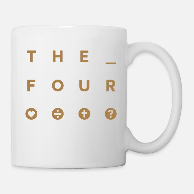 THE FOUR Gold - Tasse - Weiß