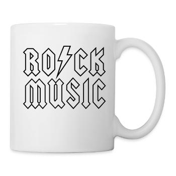 RO/CK Music Outline - Tasse - Weiß - Rechts
