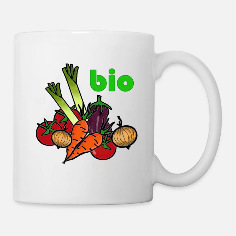 Légumes bio - Mug blanc - blanc