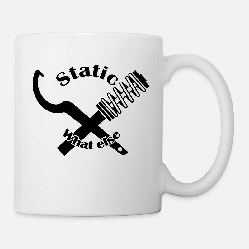 Fahrwerk Schluessel - Tasse - Weiß