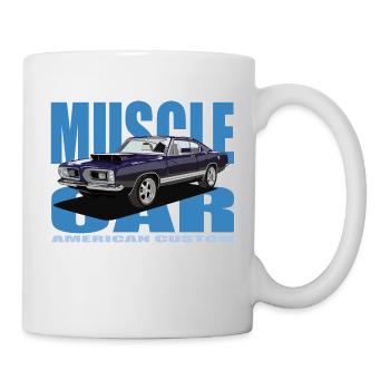 MuscleCar - Mug blanc - blanc - Droite