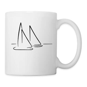 Sailing - Tasse - Weiß - Rechts