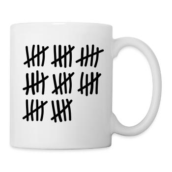 40 Anniversaire - Mug blanc - blanc - Droite