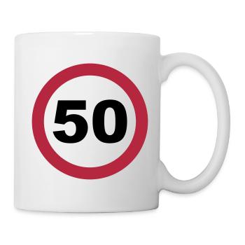 50 Birthday - Mug - white - Right