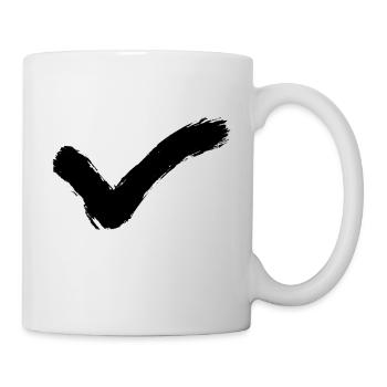 Hacken - Tasse - Weiß - Rechts