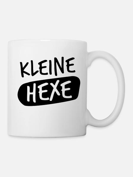kleine hexe - Tasse - Weiß